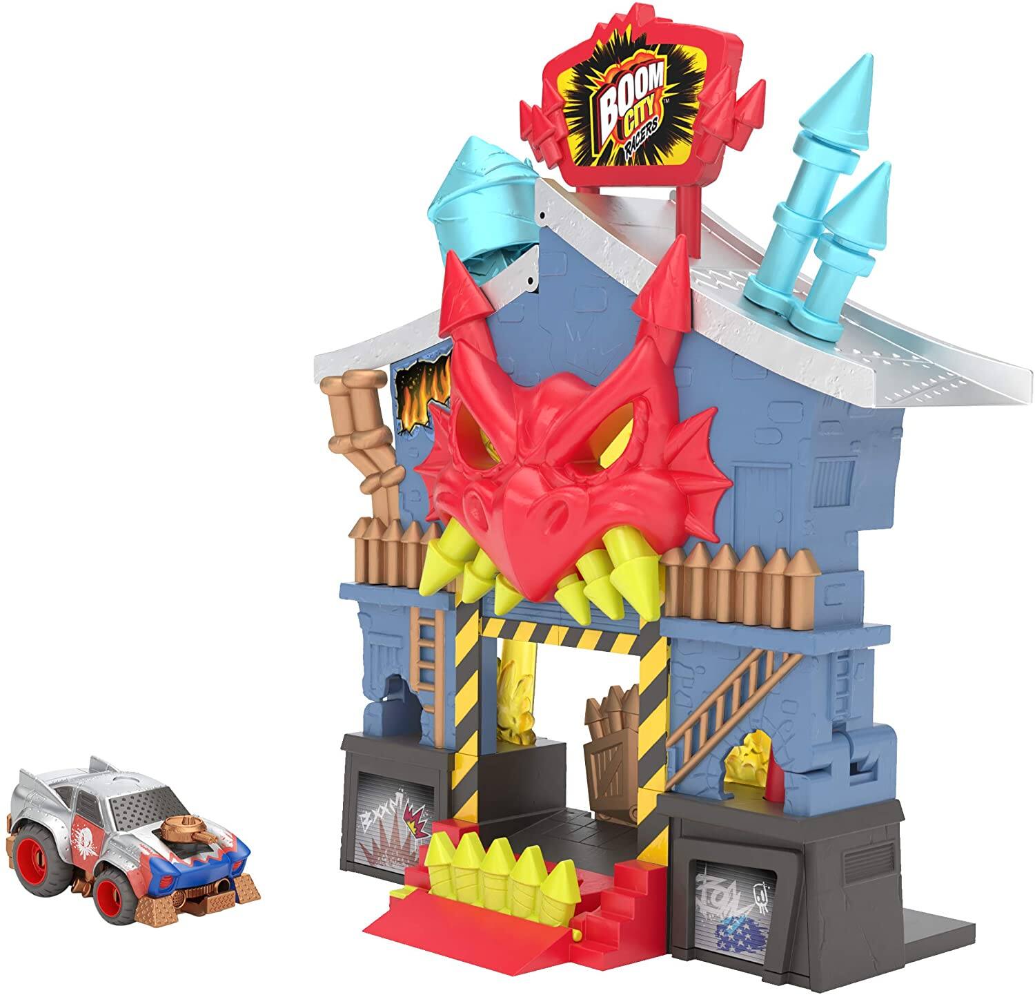 Boom City Racers Fireworks Factory 3-in-1 Transforming Playset $8.65 at Amazon