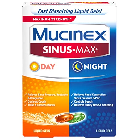 Mucinex Sinus-Max Max Strength Day & Night Liquid Gels $10.95 & More
