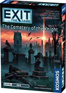 Thames & Kosmos - EXIT: The Cemetery of The Knight, Escape Room Board Game $8 at Amazon