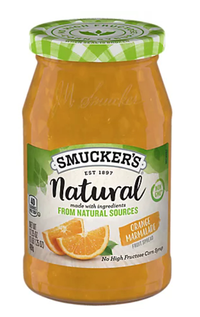 17.25-Oz Smucker's Natural Fruit Spread (Orange Marmalade) $2.45 at Amazon