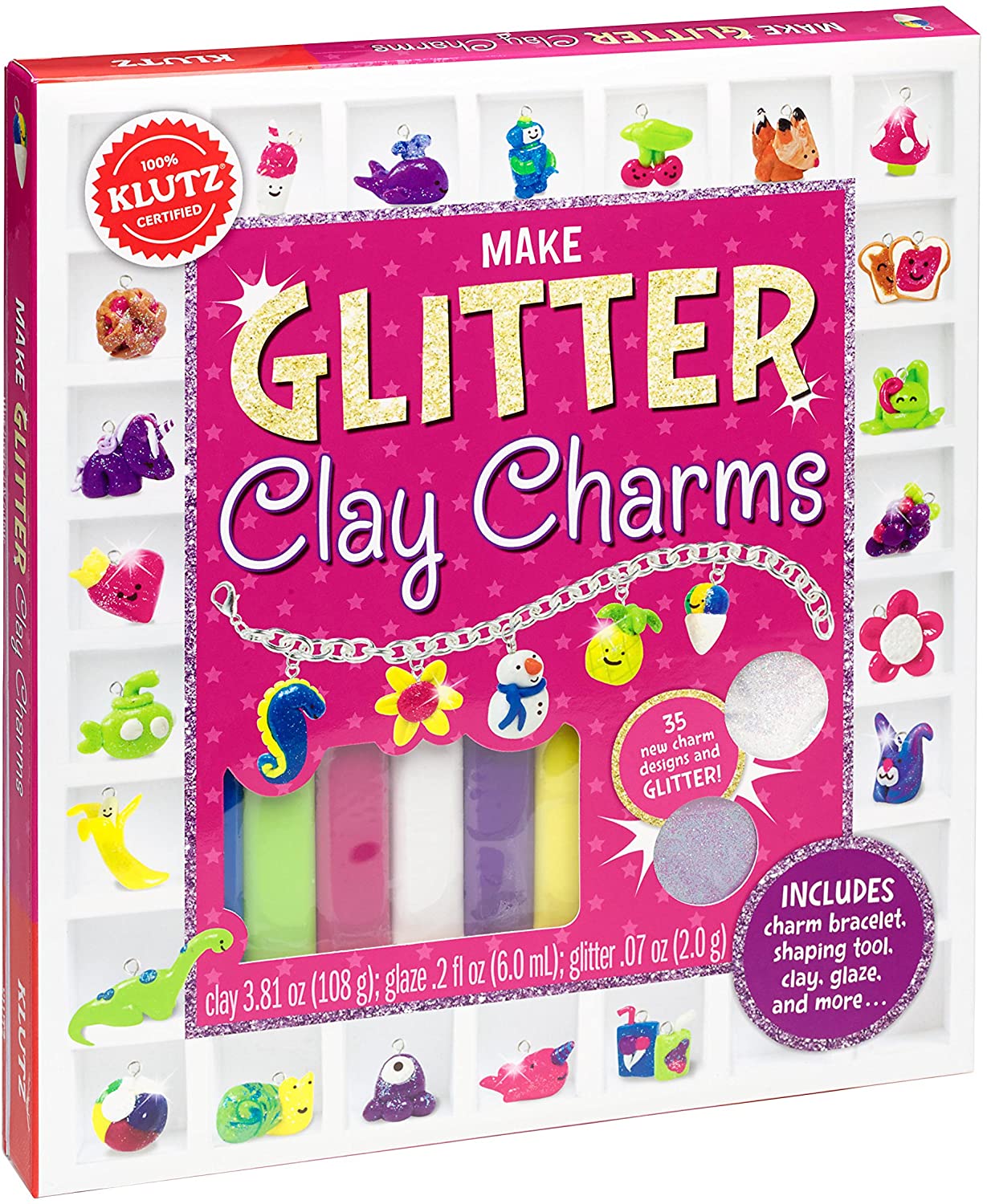 Klutz Make Glitter Clay Charms Craft Kit $11.89 at Amazon