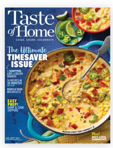 Magazines: Taste of Home $4.00/Yr, Food Network $12.00/Yr, Runner's World $5.00/Yr. & More