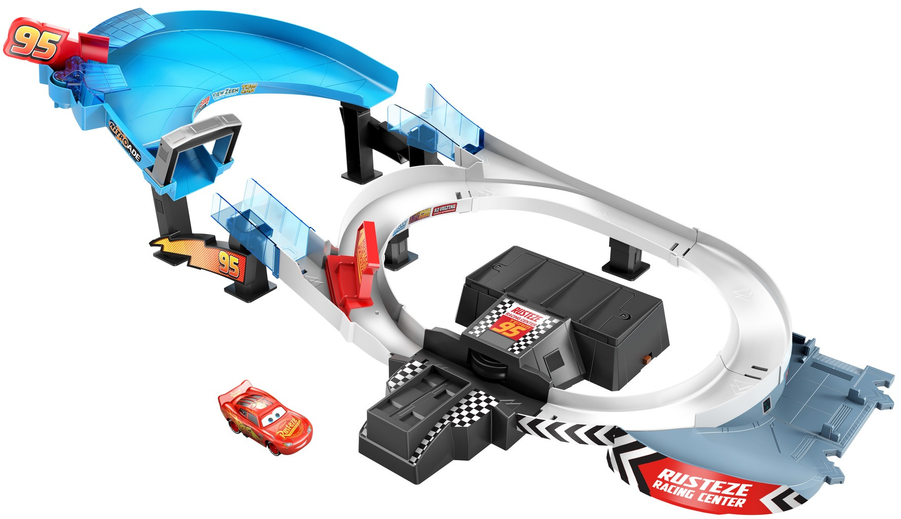 Disney Pixar Cars Rusteze Double Circuit Speedway Playset (Lightning McQueen Vehicle) $25 - Amazon / Walmart