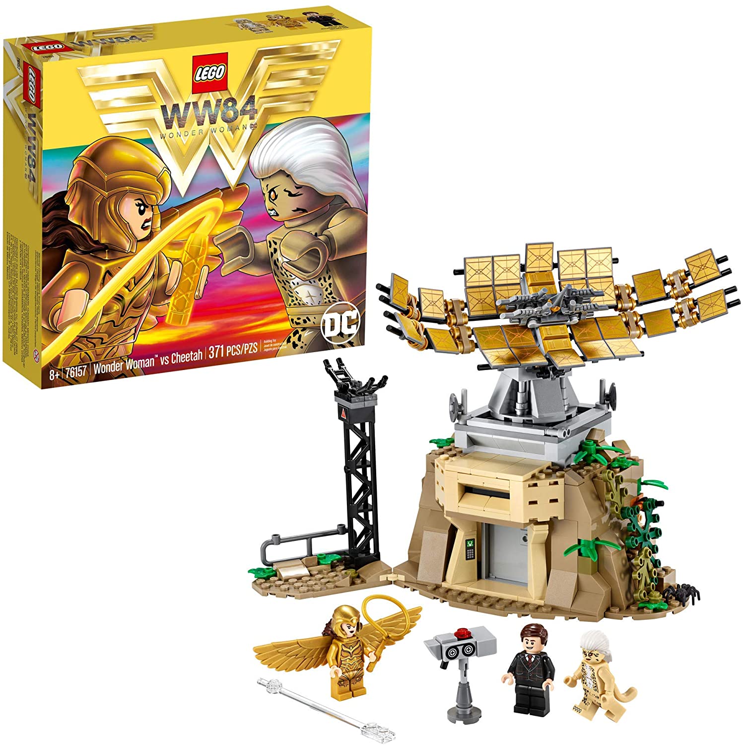 371 pc. LEGO DC Wonder Woman vs Cheetah (76157) $27.99 + Free Shipping