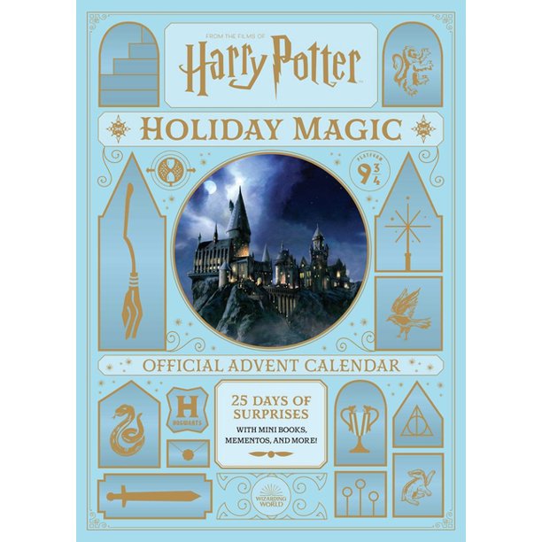 Harry Potter Holiday Magic The Official Advent Calendar (Hardcover)