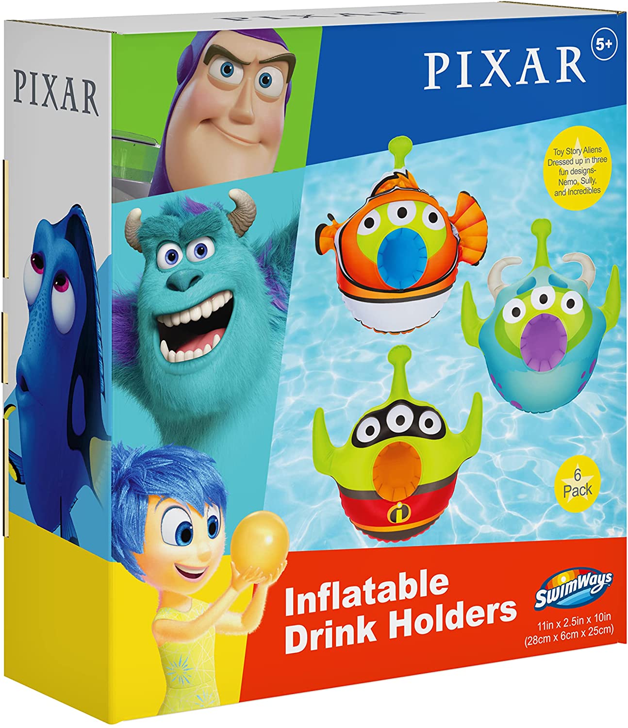 Disney Pixar Various SwimWays Inflatable Pool Floats from $5.99 + Free Ship w/Prime