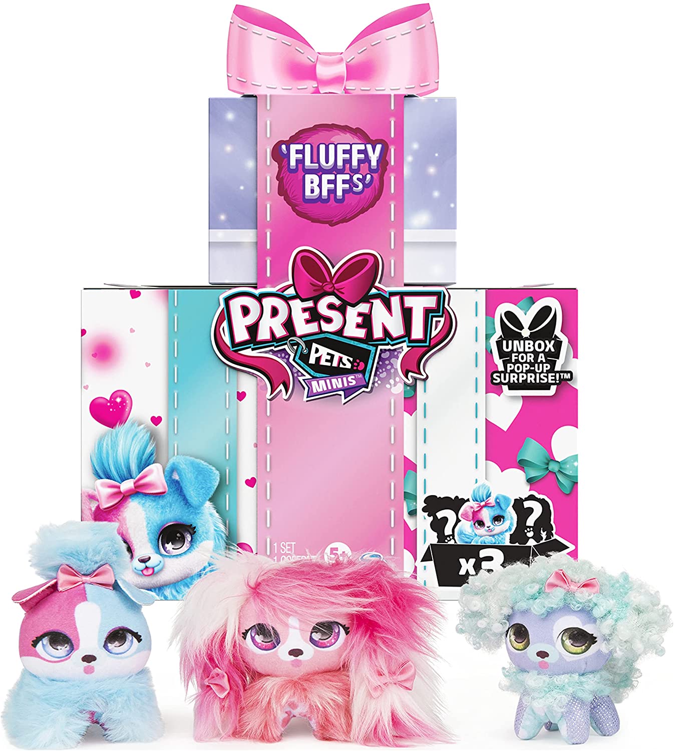 3-Pk. Present Pets Minis Fluffy BFFs $11.23 Amazon / Walmart