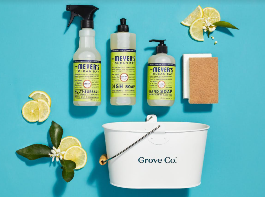 Grove: Make $20 Purchase, Get 7-Pc Mrs. Meyer's & Grove Cleaning Set Free + Free Shipping