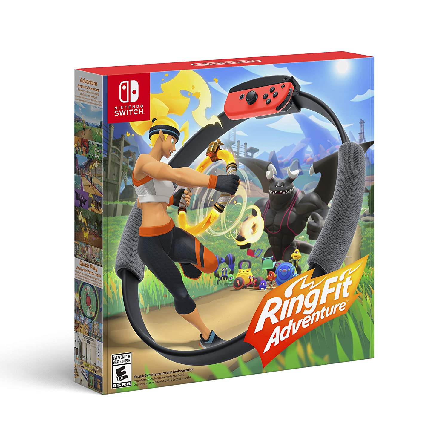 Ring Fit Adventure (Nintendo Switch) $55.99 + Free Shipping