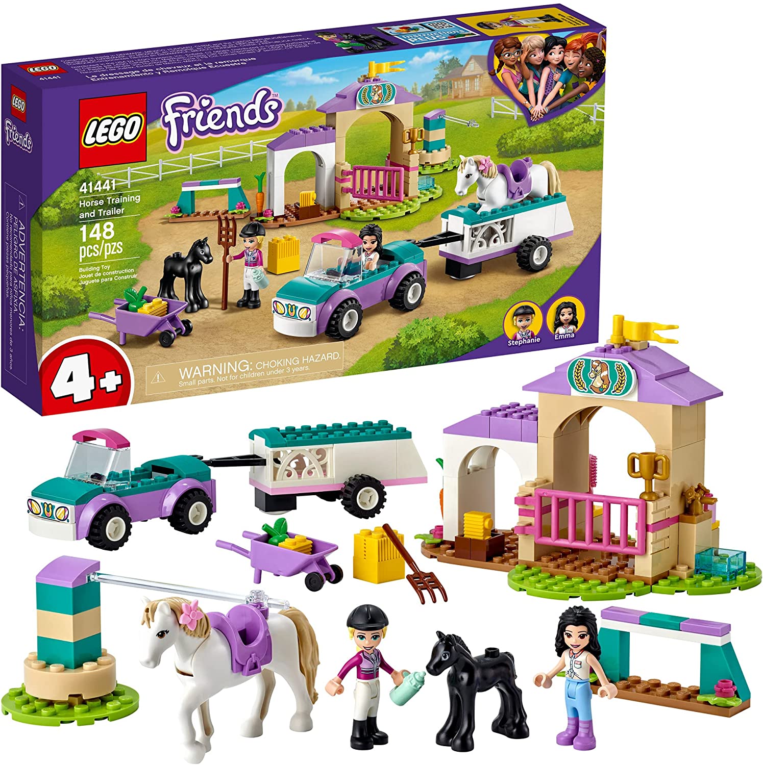 148 Pc. LEGO Friends Horse Training and Trailer 41441 $23.99 + Free Curbside Pickup