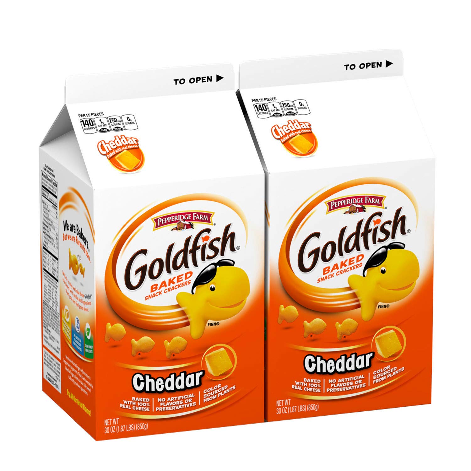2-Count 30oz Pepperidge Farm Goldfish Cheddar Crackers $8.88 w/ Subscribe & Save $8.98