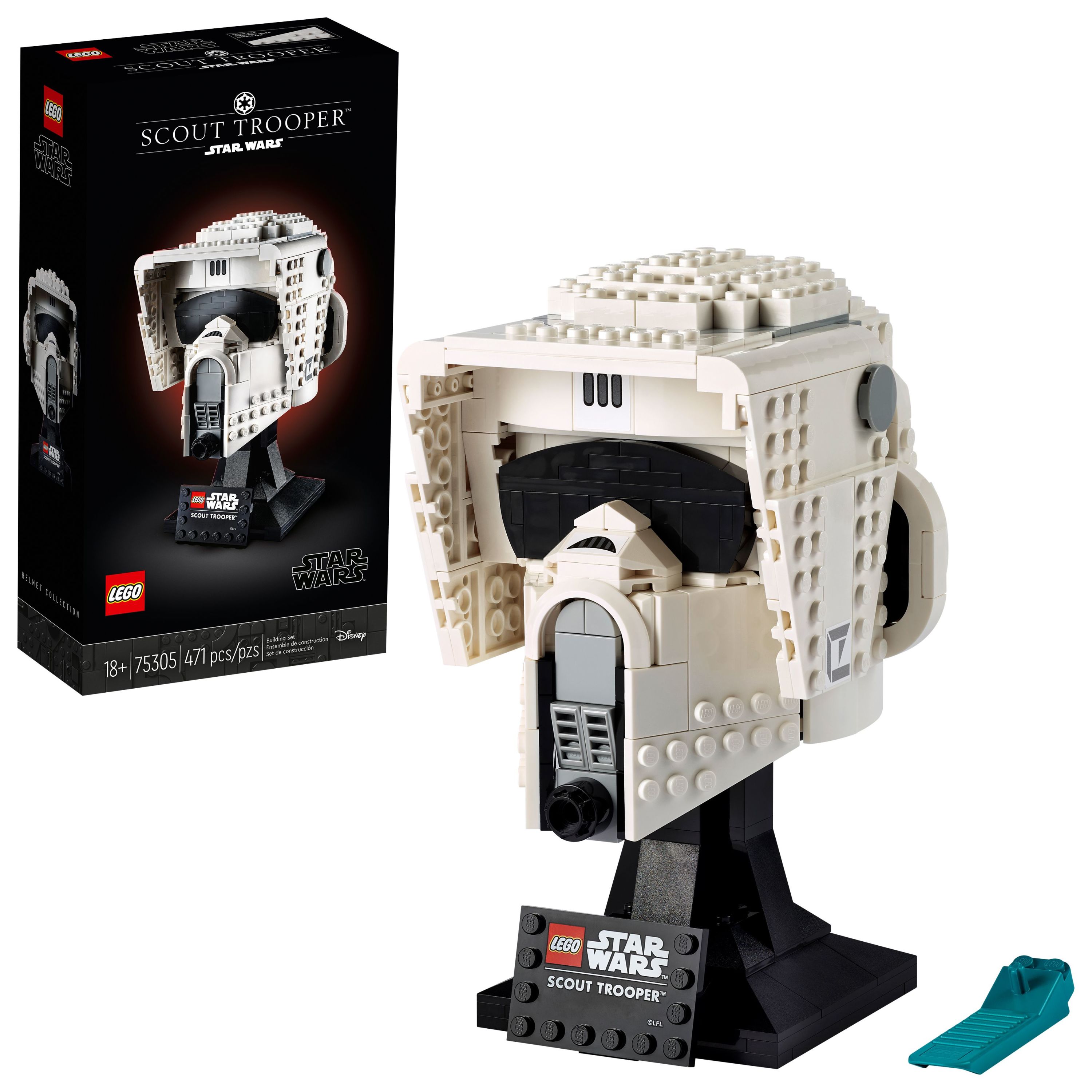 471 pce. LEGO Star Wars Scout Trooper Helmet 75305 $40 - Amazon / Walmart