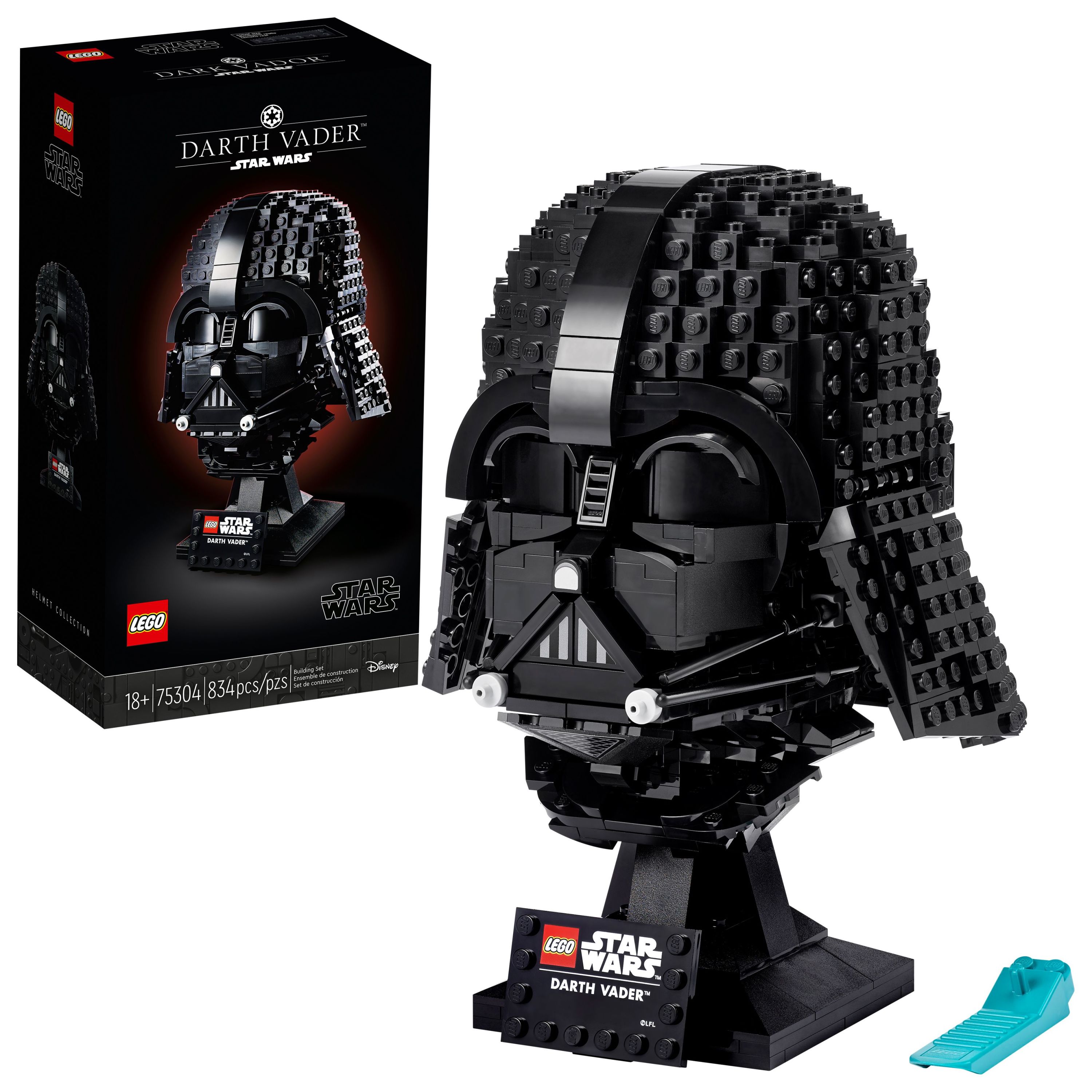 834-Piece LEGO Star Wars Darth Vader Helmet (75304) $56 + Free Shipping