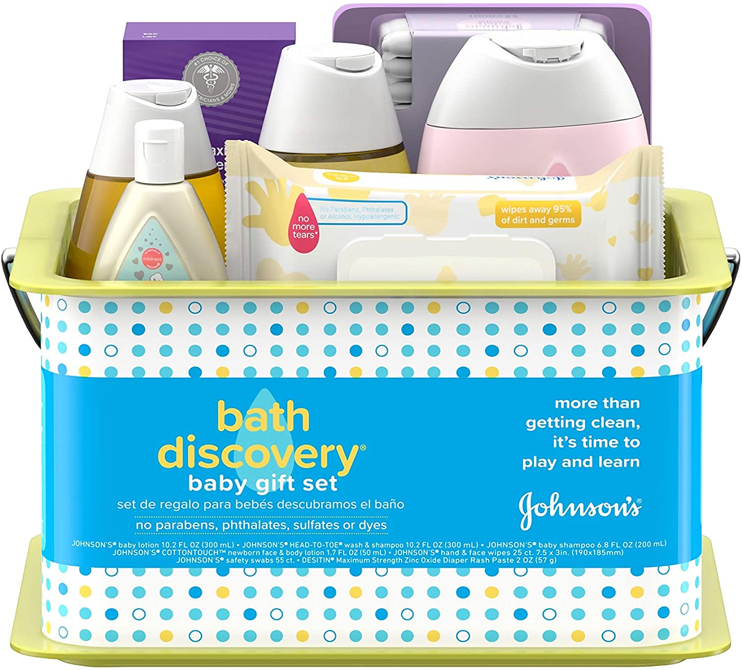 7-Piece Johnson's Bath Discovery Gift Set (Baby Wash, Shampoo, Lotion & More) $12.60 + Free Ship w/Prime