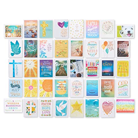 40 ct. American Greetings Deluxe All-Occasion Card Assortments (Religious) $11.57 & More - Free Ship w/Prime