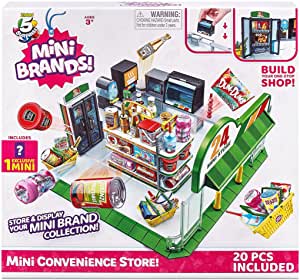 5 Surprise Mini Brands Mini Convenience Store Playset with 1 Exclusive $8.99 + Free Ship w/Prime