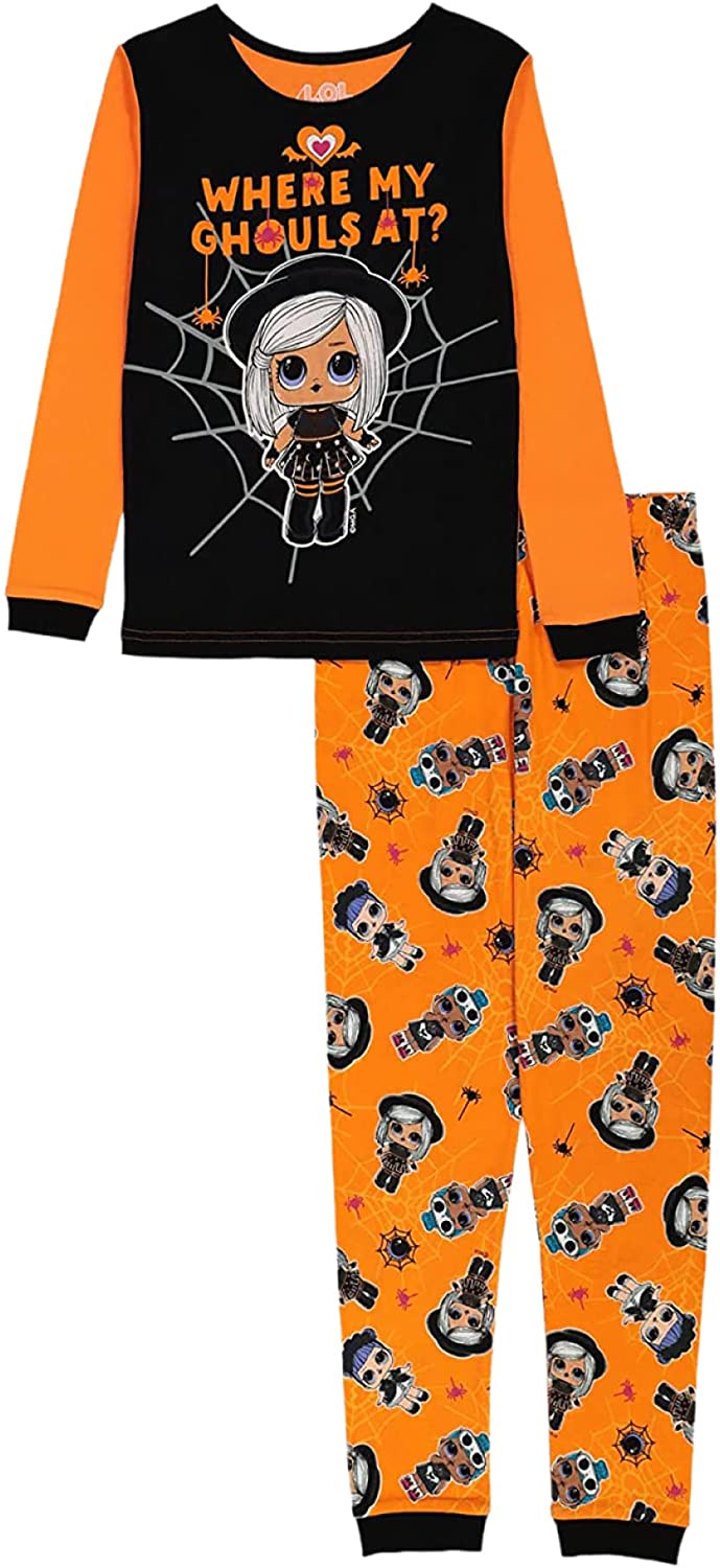 L.O.L. Surprise! Girls' Big Halloween Pajama Set (Sz. 4) $6.30 + Free Ship w/Prime
