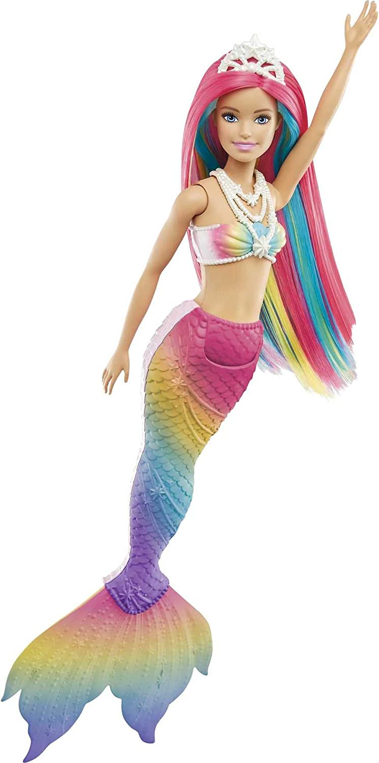 Barbie Dreamtopia Rainbow Magic Mermaid Doll w/ Water-Activated Color Change $8.30 + Free Ship w/Prime