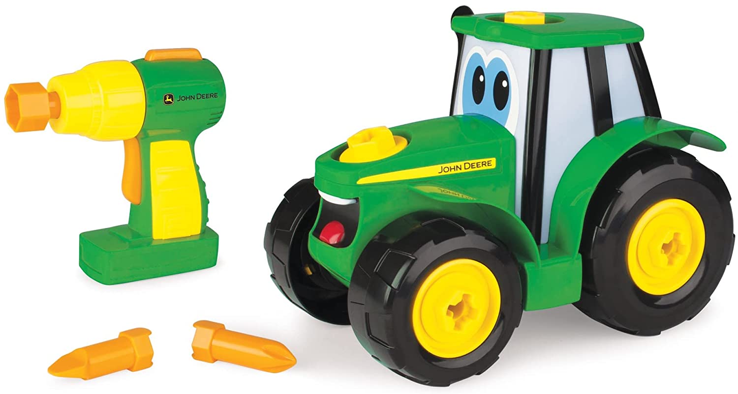 John Deere Build a Buddy Johnny Tractor Toy $10.99 + Free Ship w/Prime