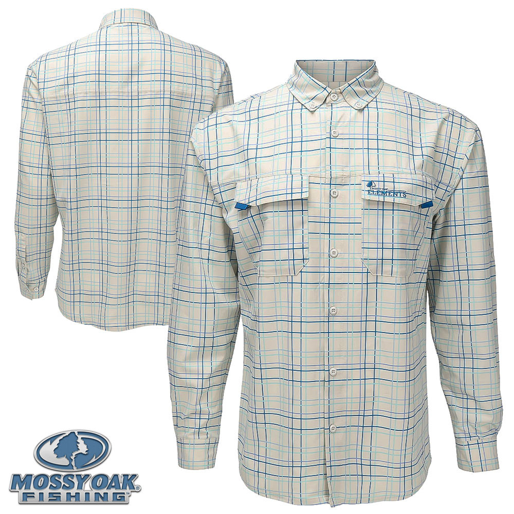 Mossy Oak Fishing Performance Coolcore Explorer Sun Protection Long-Sleeve Shirt (Various Colors) $19.99 + Free Shipping