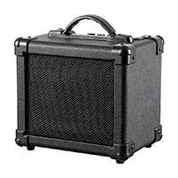 Indio by Monoprice 10-Watt Battery or AC Powered Portable 2-channel Practice Guitar Amp with Distortion $34 + Free Ship