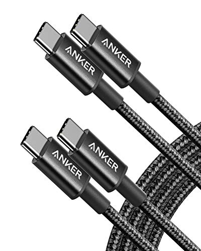 2-Count 6' Anker 60W USB-C to USB-C Charging Cables (Black) $12 + Free Ship w/Prime