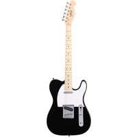 Indio by Monoprice Retro Classic Electric Guitar with Gig Bag (Black ...