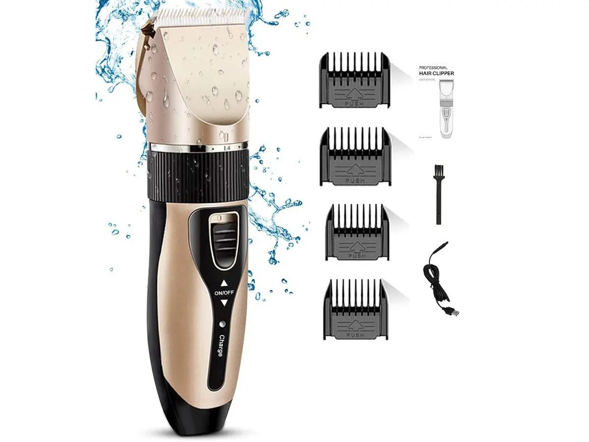 Cordless Clipper and Trimmer, shaver for Men, Women, Kids, Baby Haircut Razor $5.86 + Free Ship