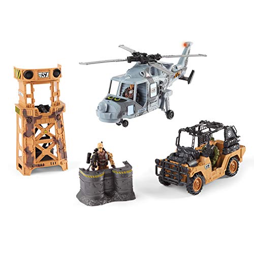 True Heroes: Multi Vehicle Military Playset with Tower $4.54 & More + Free Ship w/Prime