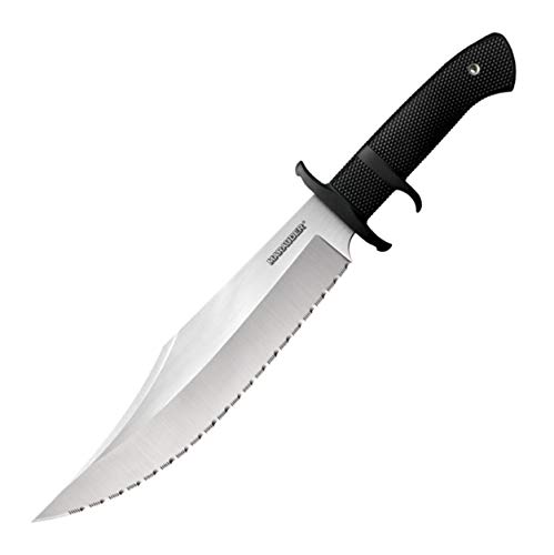 14" Cold Steel Marauder Fixed Blade Tactical Bowie Knife with Sheath, Serrated $63 + Free Ship
