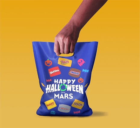 FREE Recyclable Mars Trick or Trash Halloween Bag