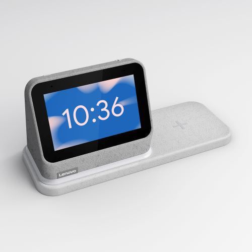 Lenovo Smart Clock 2 w/ Wireless Charging Dock (Heather Grey) $49.88 + Free Shipping