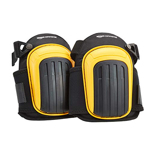 1 Pair Amazon Commercial Superior Gel cushion Knee Pads, 9 in, Black 9