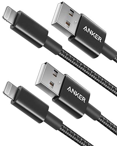 2-Pack of 6' Anker Mi-Fi Certified Nylon Lightning Cables $9.99 + Free Ship w/Prime