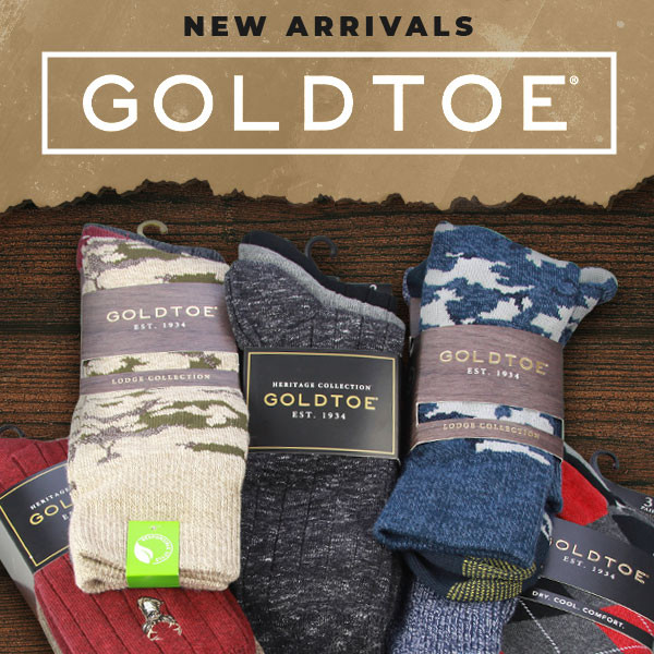 Gold Toe Socks: 2-Pairs Assorted Styles and Colors $9.99 + Free Shipping