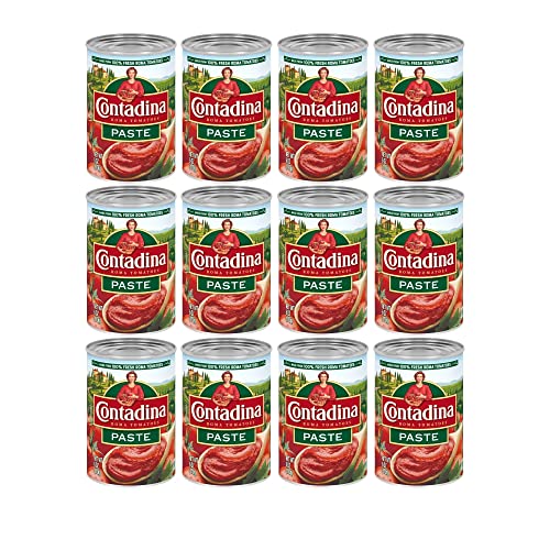 12-Pack 6-Oz Contadina Tomato Paste Cans $7.45 + Free Ship w/Prime