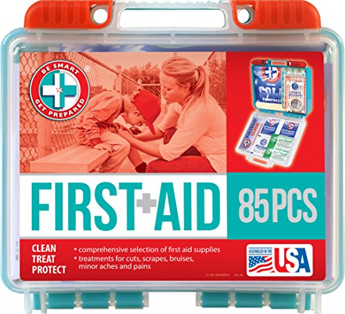 85 Pce. Be Smart Get Prepared First Aid Kit $5.80 + Free Ship w/Prime