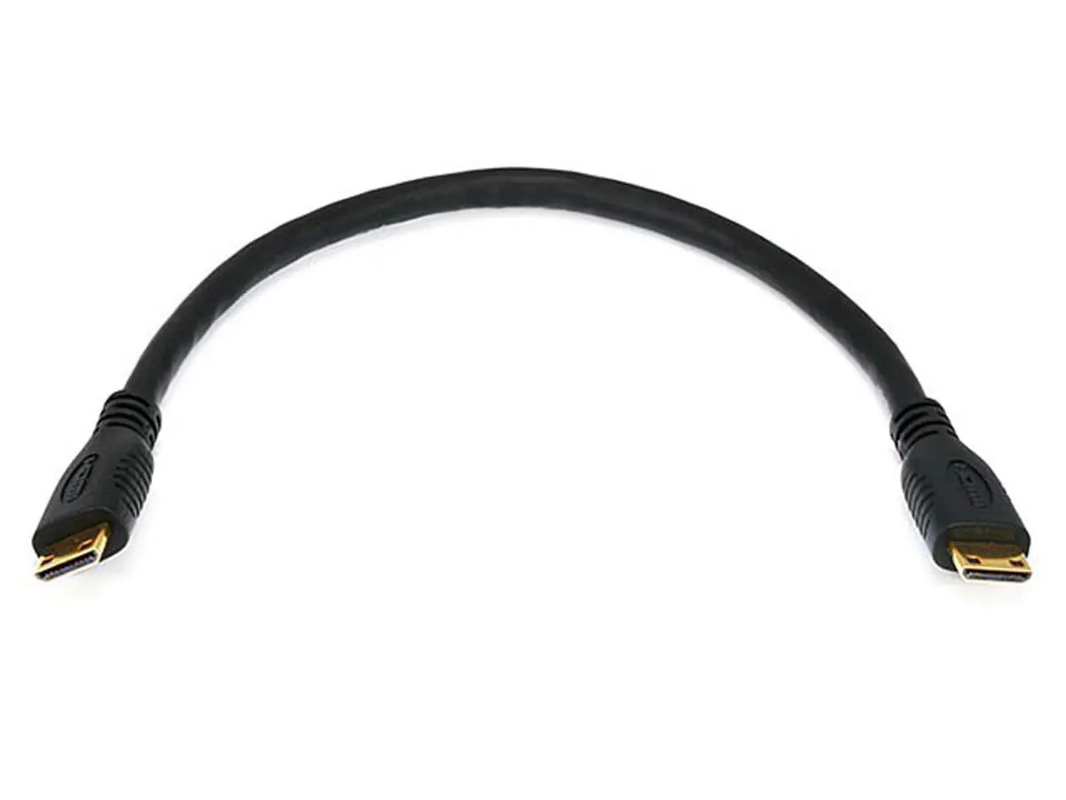 Monoprice High Speed HDMI Cable with HDMI Mini Connector 4K24Hz, 10