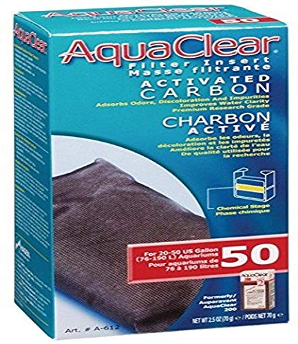 2.4-Oz. AquaClear Activated Carbon Filter Insert $1.49 + Free Ship w/Prime