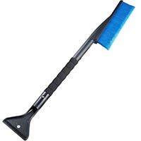 25.5" Car Snow Brush and Ice Scraper for Cars, Auto, SUV, No Scratch, Heavy Duty Handle, Snow Broom $4.33 + Free Ship