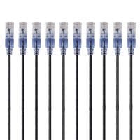 10-Pack 5' Monoprice SlimRun Cat6A Ethernet Patch Cable, Snagless RJ45, UTP (Black) $11.99 + Free Ship
