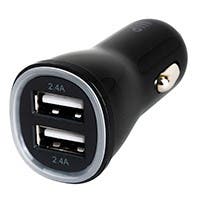 Monoprice 2-Port 24W USB Car Charger $3.19 + Free Shipping