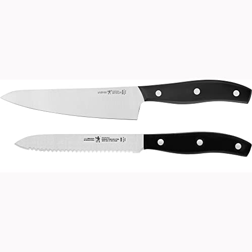 2pc HENCKELS Definition Prep Knife Set, Chef Knife, Paring Knife 15.