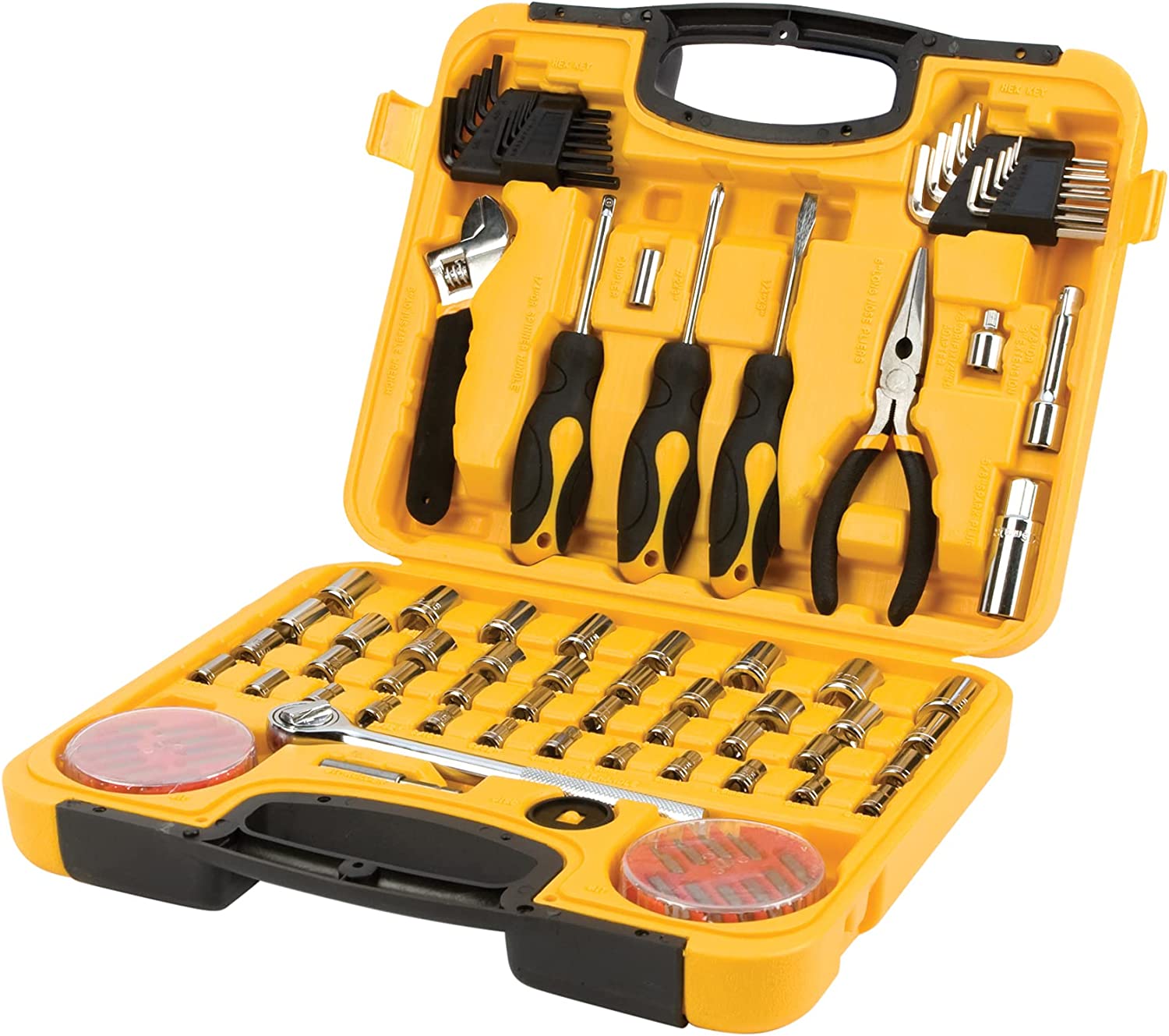 38 Pce. Performance Tool W1197 Compact Tool Set with Zipper Case $15.37 + Free Ship w/Prime