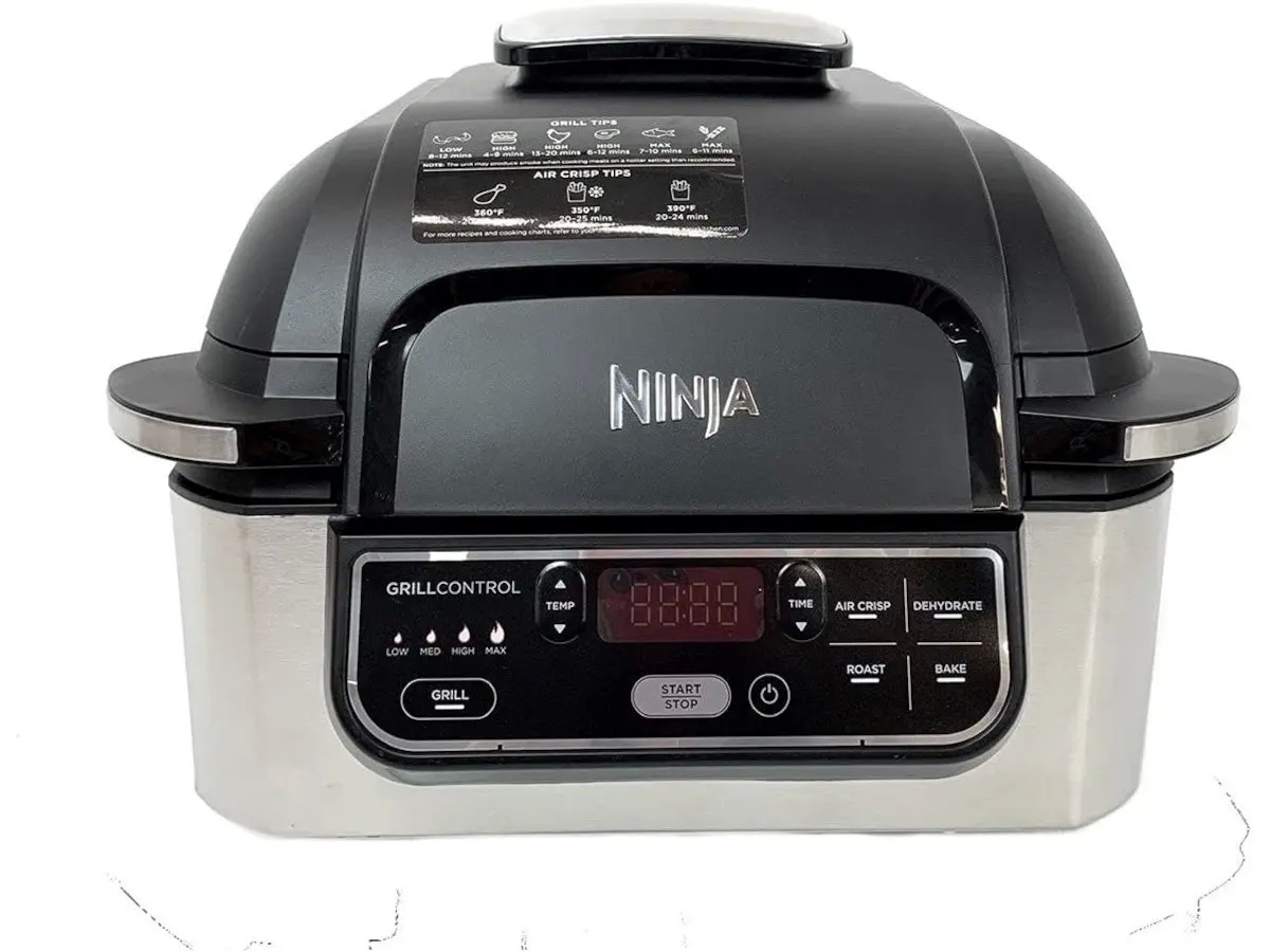 Ninja Foodi 5-in-1 Indoor Grill with 4-Quart Air Fryer with Roast, Bake, Dehydrate, Cyclonic Grilling (IG301A) $139.99 + Free Shipping