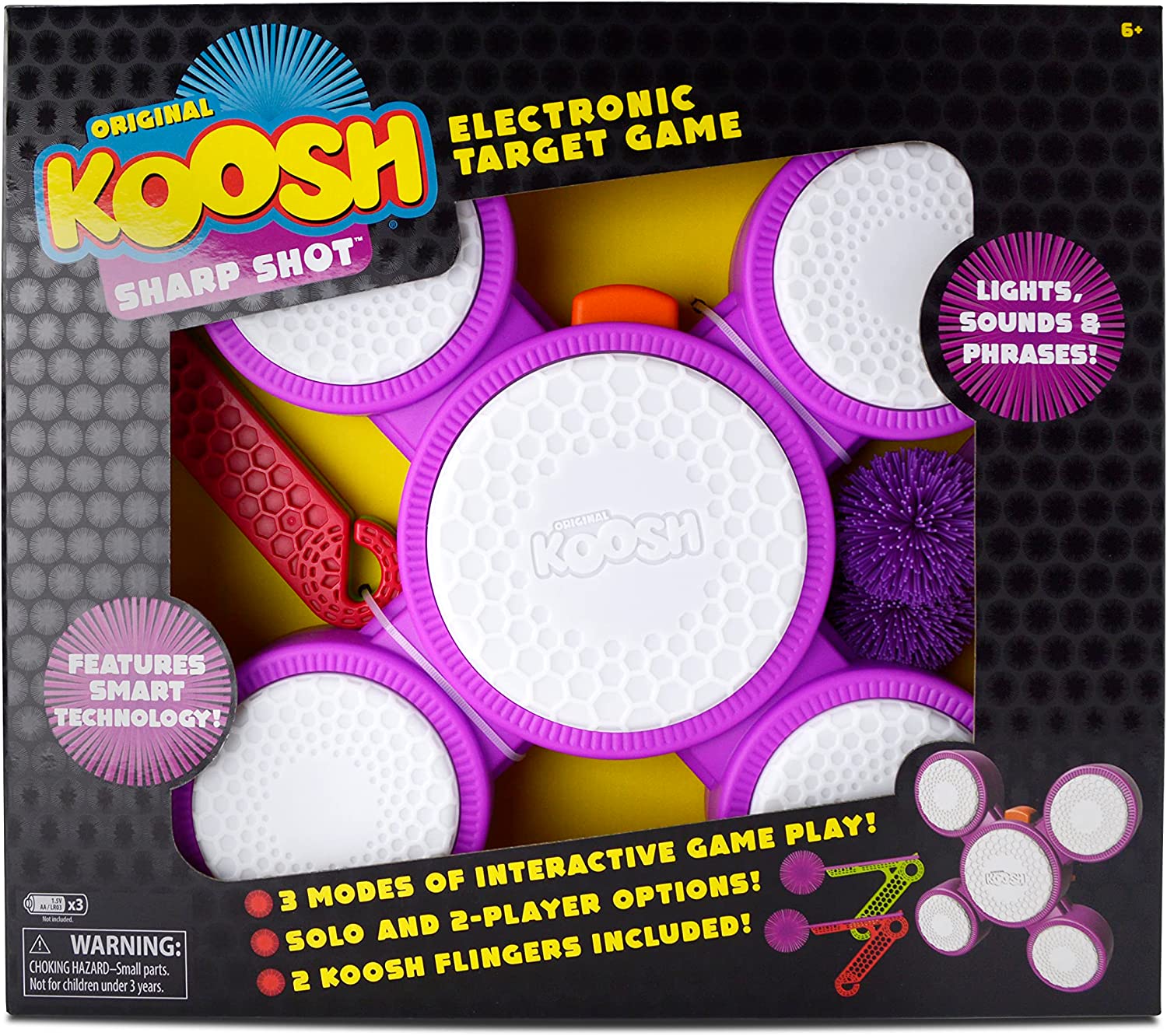 Koosh Sharp Shot Interactive Target (3 Games to Play) $6.37 + Free Ship w/Prime