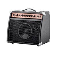 Stage Right by Monoprice 20-Watt 8in Acoustic Guitar Amplifier and PA with 3-band EQ & Built-in Effects $71.98 + Free Shipping