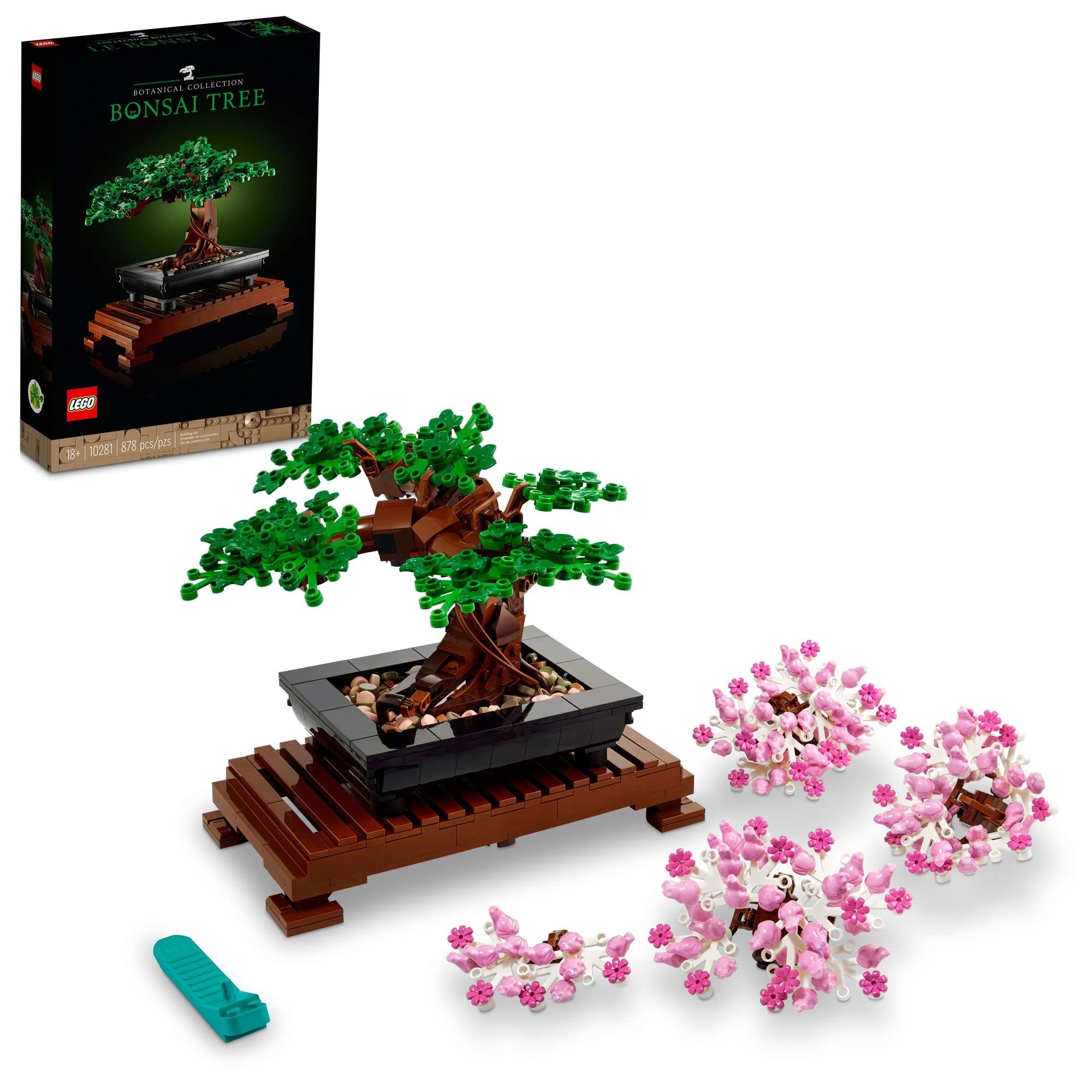 878-Piece LEGO Bonsai Tree Building Kit (10281) $39.99 + Free Shipping