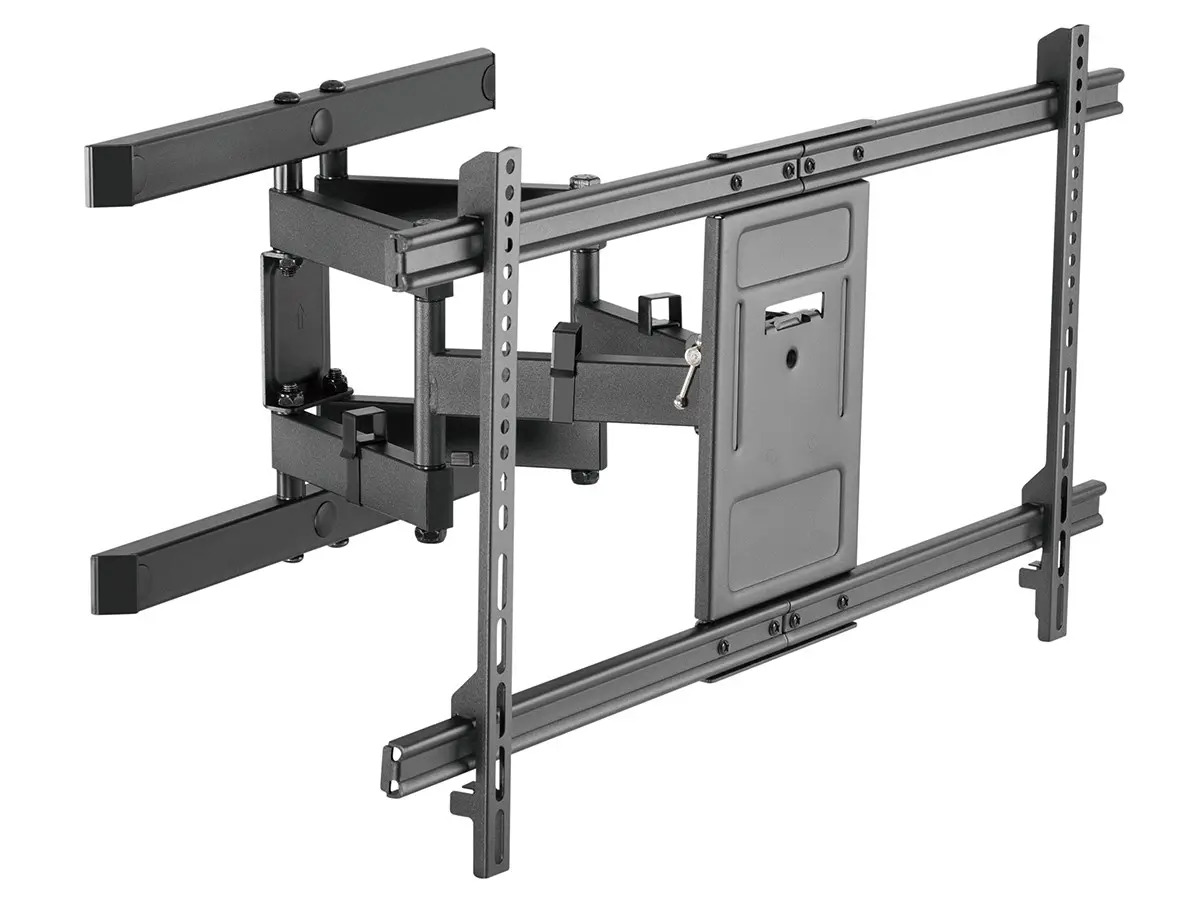 Monoprice Full-Motion Articulating TV Wall Mount Bracket For LED TVs 43in to 90in, Max Weight 132 lbs $29.99 + Free Shipping