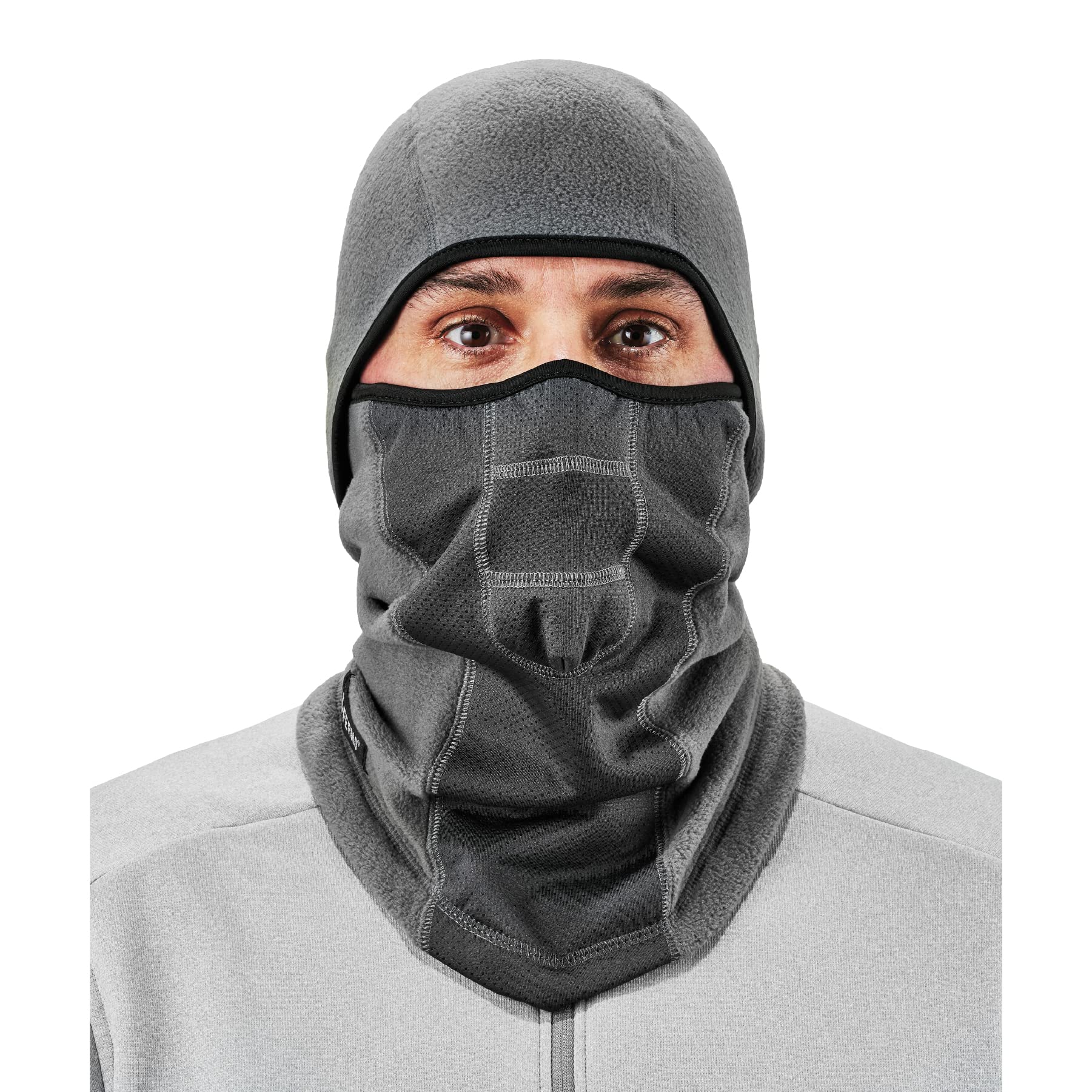 Ergodyne N-Ferno Wind-Resistant Hinged Design Balaclava Ski Mask (Gray) $4.07 + Free Shipping w/ Prime or on $25+